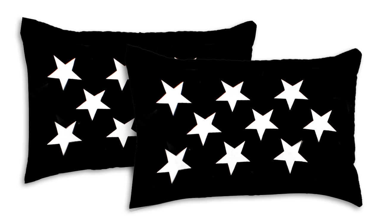 Black & White King Size 100% Cotton Bedsheets