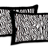 Black & White King Size 100% Cotton Bedsheets