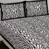 Black & White King Size 100% Cotton Bedsheets