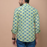 GajRaj Jaipuri Printed 100% Cotton Shirt