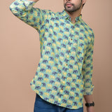 GajRaj Jaipuri Printed 100% Cotton Shirt